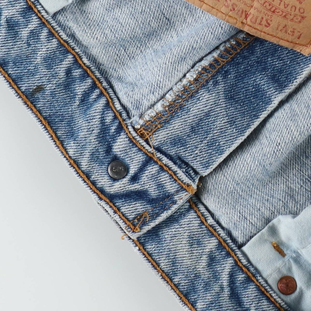 90'S Levi's 560 LOOSE FIT TAPERED LEG Tapered Denim Pants Made in USA Men's W36 Vintage cotton blue type Vintage Second Hand