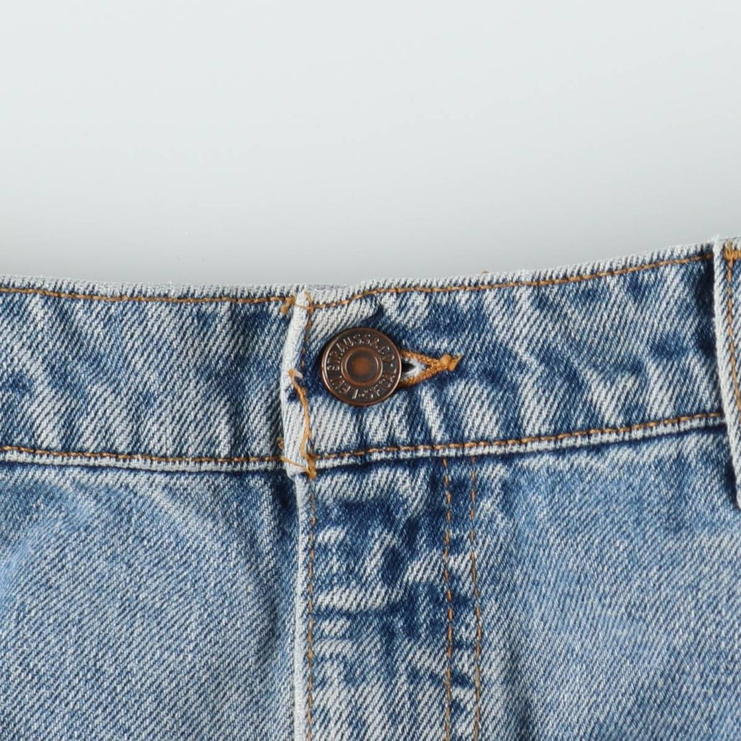 90'S Levi's 560 LOOSE FIT TAPERED LEG Tapered Denim Pants Made in USA Men's W36 Vintage cotton blue type Vintage Second Hand