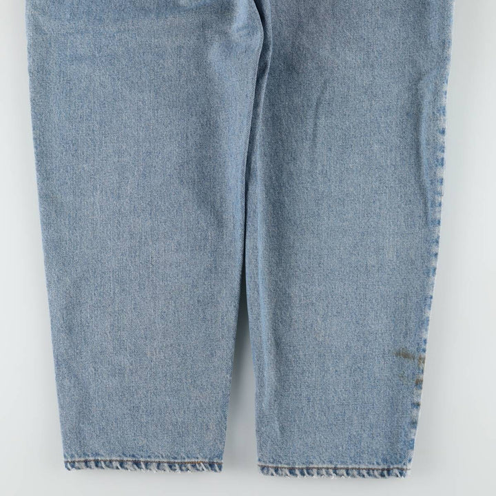 90'S Levi's 560 LOOSE FIT TAPERED LEG Tapered Denim Pants Made in USA Men's W36 Vintage cotton blue type Vintage Second Hand