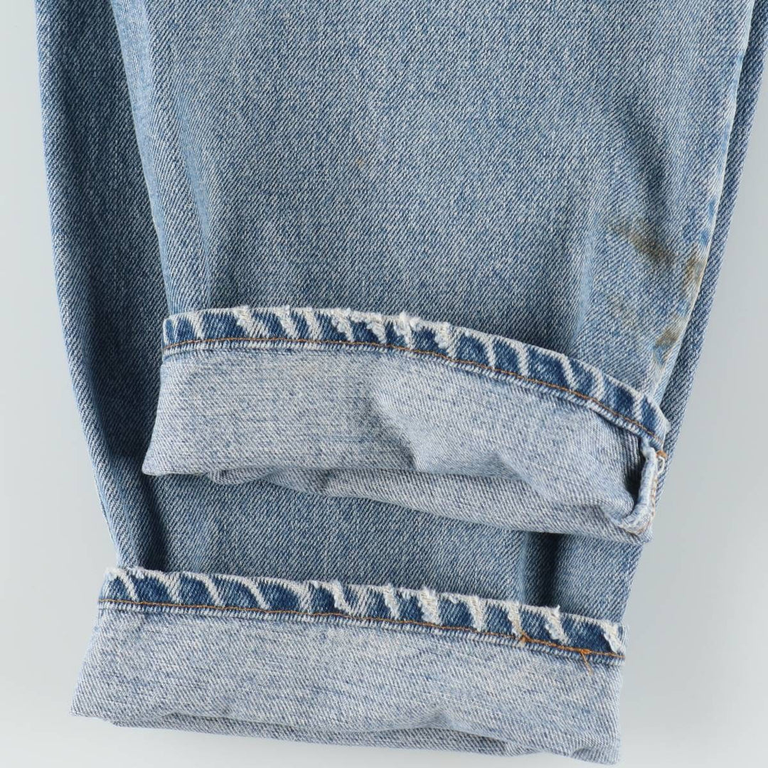 90'S Levi's 560 LOOSE FIT TAPERED LEG Tapered Denim Pants Made in USA Men's W36 Vintage cotton blue type Vintage Second Hand
