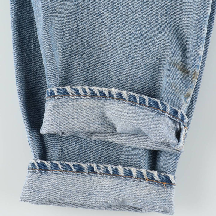 90'S Levi's 560 LOOSE FIT TAPERED LEG Tapered Denim Pants Made in USA Men's W36 Vintage cotton blue type Vintage Second Hand
