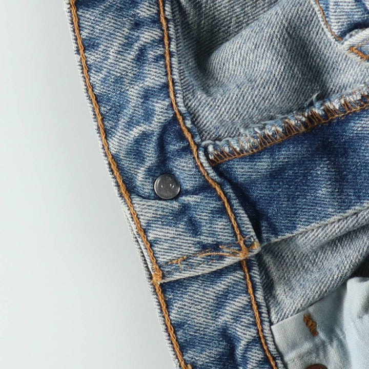 1990'S Levi's 550-4891 Relaxed Fit Tapered Leg Denim Pants, Made in USA, Men's Size W37 (approx.), Vintage cotton blue type Vintage Second Hand