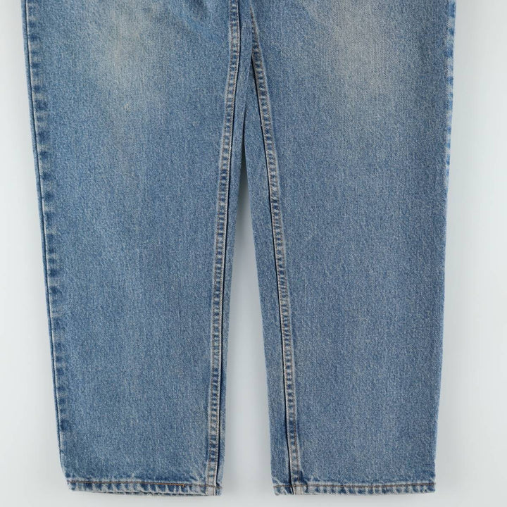 1990'S Levi's 550-4891 Relaxed Fit Tapered Leg Denim Pants, Made in USA, Men's Size W37 (approx.), Vintage cotton blue type Vintage Second Hand