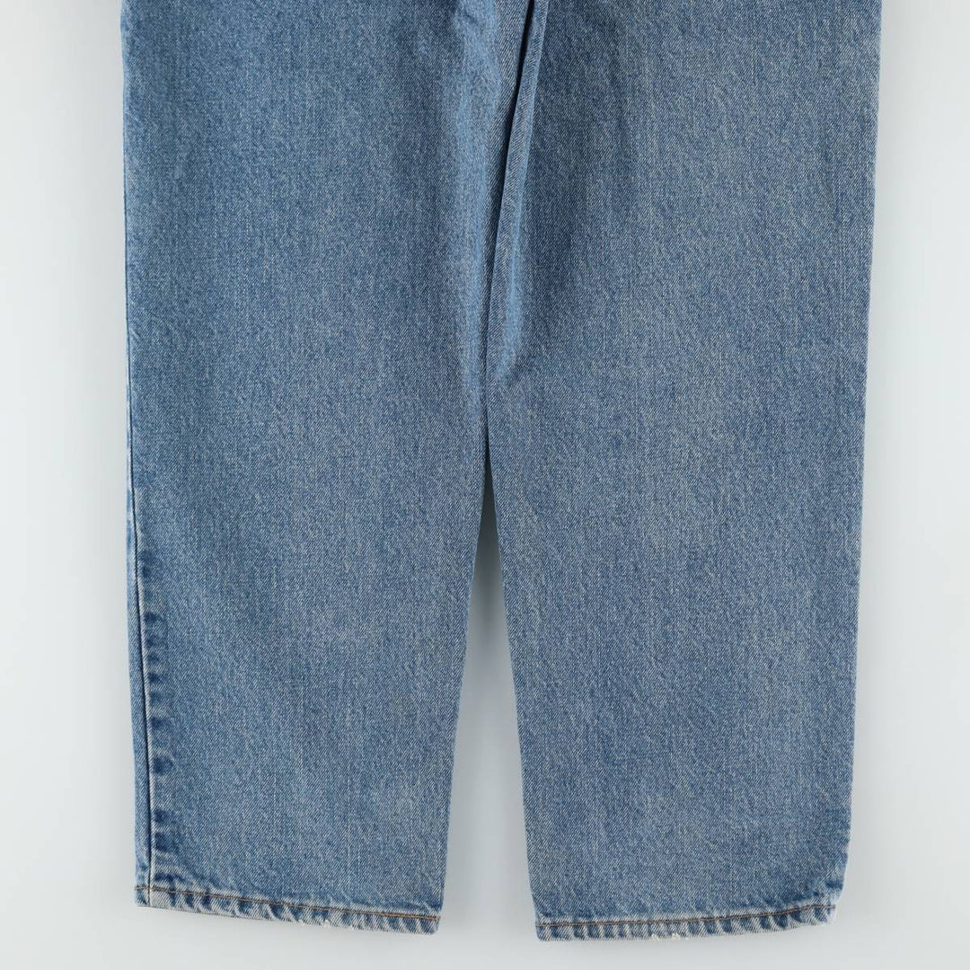 1990'S Levi's 550-4891 Relaxed Fit Tapered Leg Denim Pants, Made in USA, Men's Size W37 (approx.), Vintage cotton blue type Vintage Second Hand