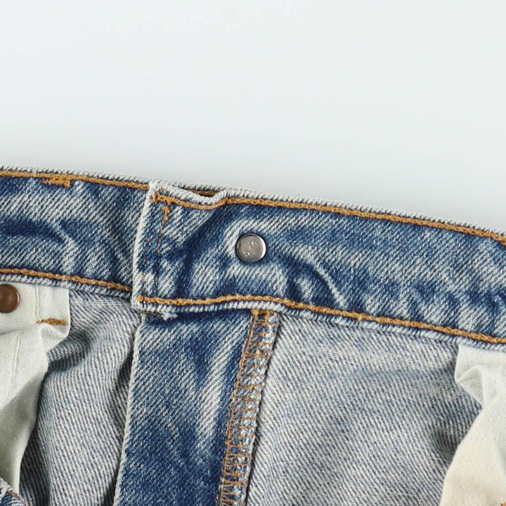 1990'S Levi's 40550-0289 Orange Tab Tapered Denim Pants, Made in USA, Men's W32 (approx.), Vintage cotton Blue type light blue Vintage Second Hand