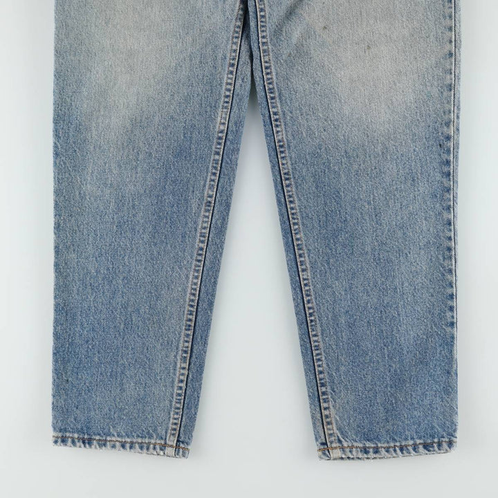 1990'S Levi's 40550-0289 Orange Tab Tapered Denim Pants, Made in USA, Men's W32 (approx.), Vintage cotton Blue type light blue Vintage Second Hand