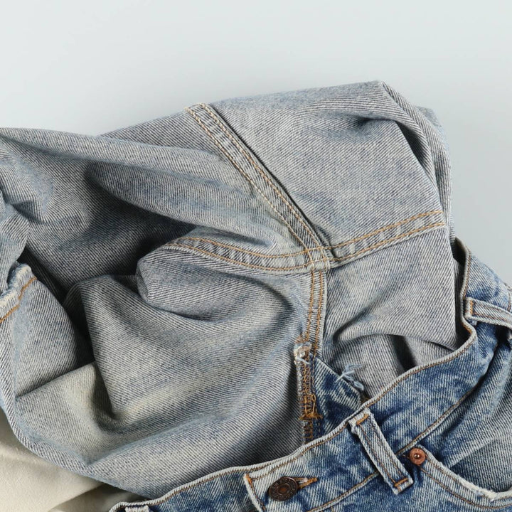 1990'S Levi's 40550-0289 Orange Tab Tapered Denim Pants, Made in USA, Men's W32 (approx.), Vintage cotton Blue type light blue Vintage Second Hand