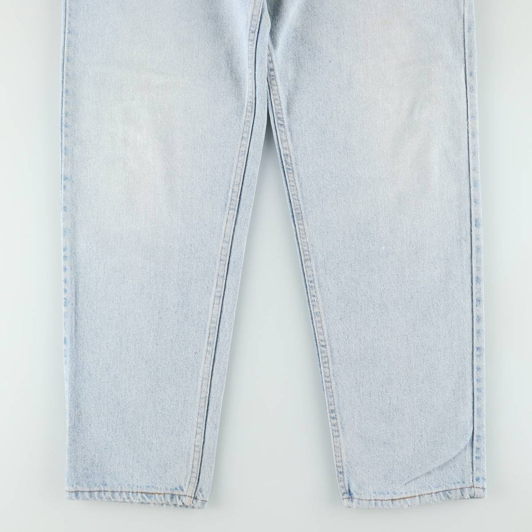 1990'S Levi's 550-4834 Tapered Denim Pants, Made in USA, Men's Size W36 (approx.), Vintage cotton Blue type light blue Vintage Second Hand