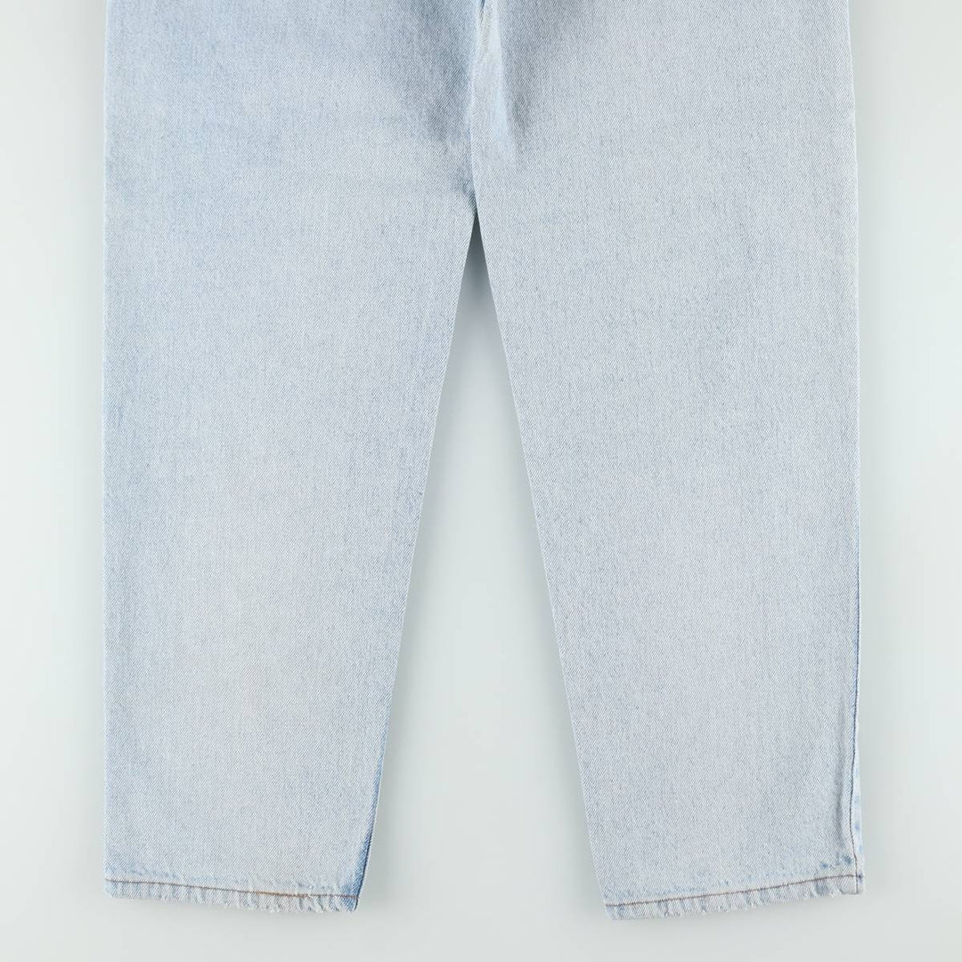 1990'S Levi's 550-4834 Tapered Denim Pants, Made in USA, Men's Size W36 (approx.), Vintage cotton Blue type light blue Vintage Second Hand