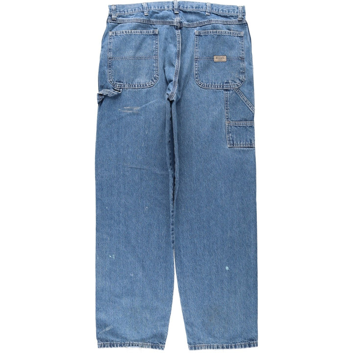 Wrangler Denim Painter Pants for Men, W36 cotton blue type Vintage Second Hand