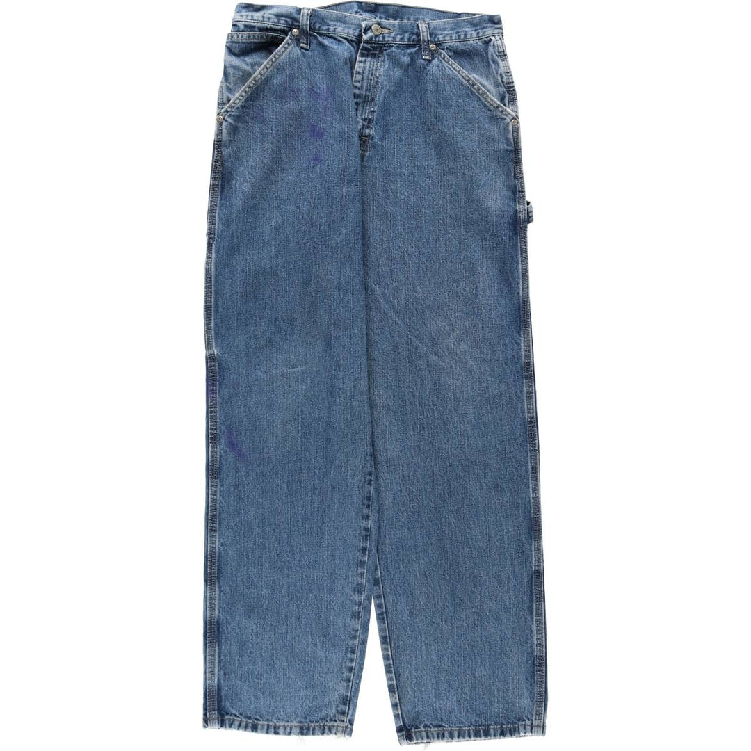Wrangler Carpenter Denim Painter Pants, Men's, Size W33 cotton blue type Vintage Second Hand