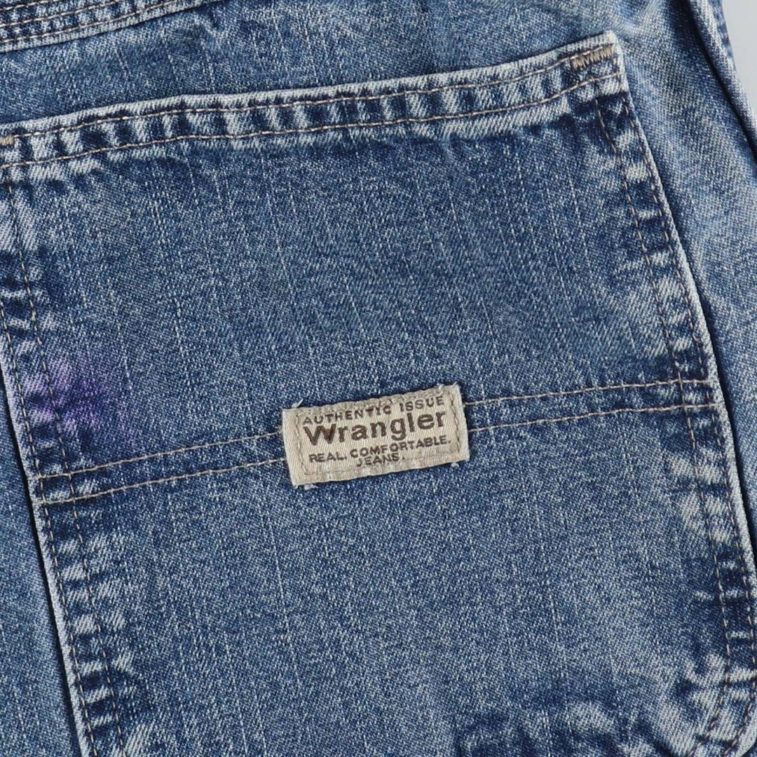 Wrangler Carpenter Denim Painter Pants, Men's, Size W33 cotton blue type Vintage Second Hand