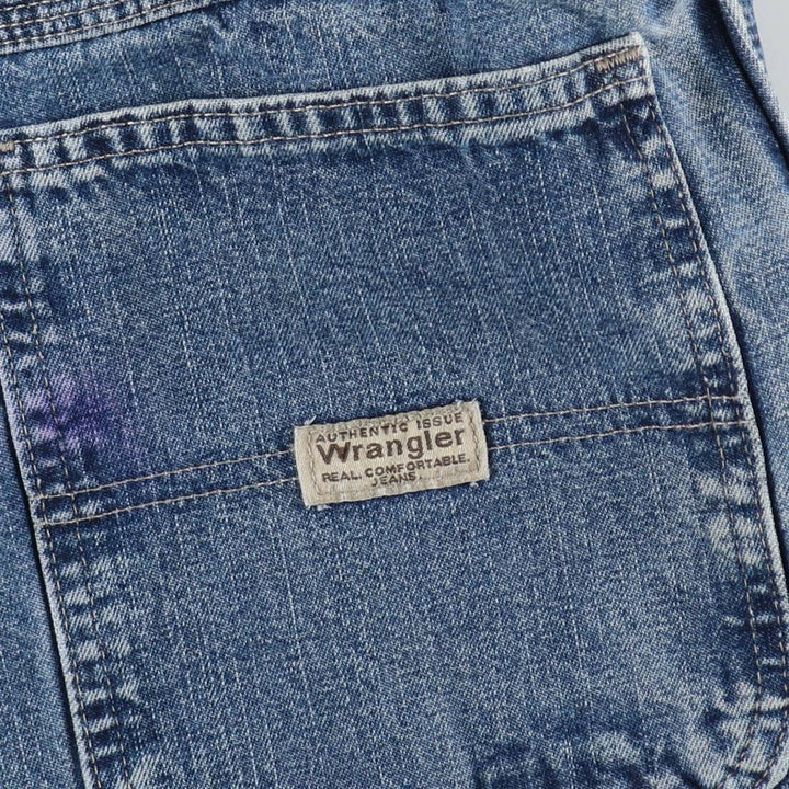 Wrangler Carpenter Denim Painter Pants, Men's, Size W33 cotton blue type Vintage Second Hand