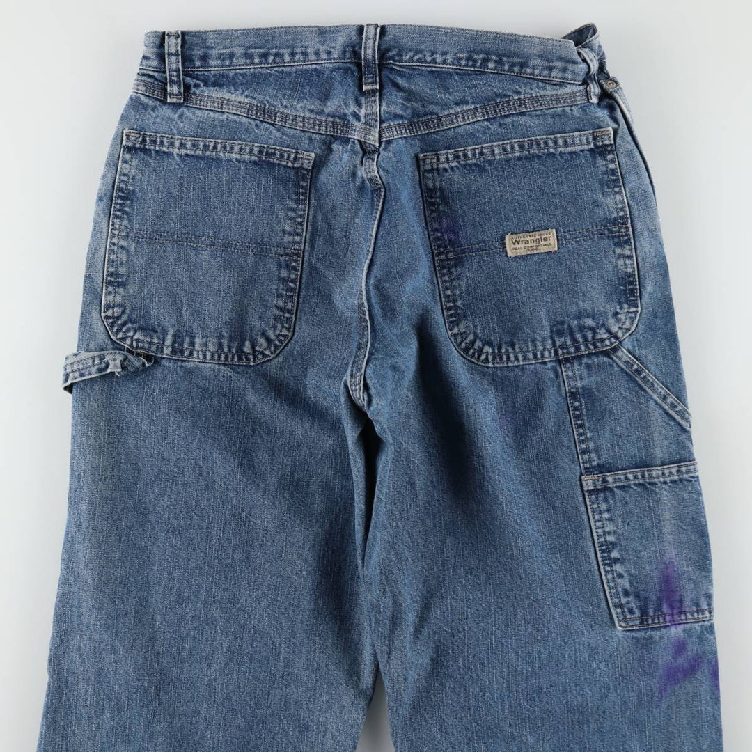 Wrangler Carpenter Denim Painter Pants, Men's, Size W33 cotton blue type Vintage Second Hand