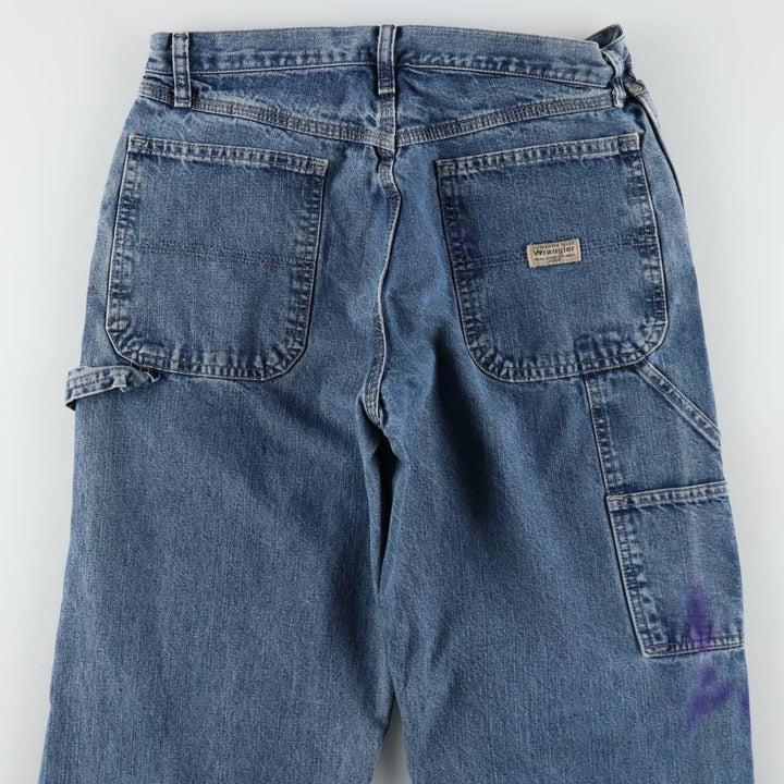 Wrangler Carpenter Denim Painter Pants, Men's, Size W33 cotton blue type Vintage Second Hand
