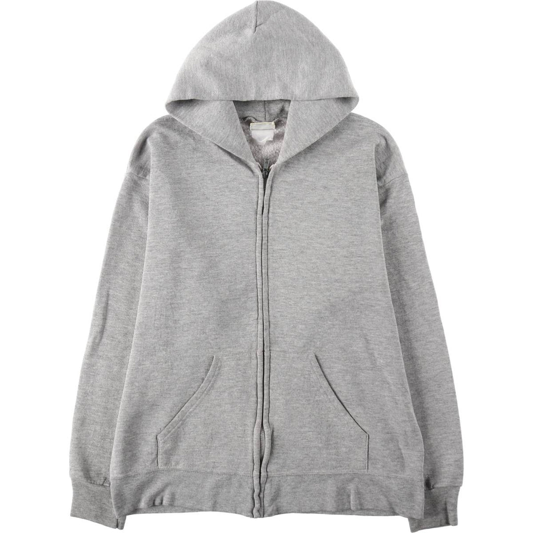 90s-00'S Lee Back Print Full-Zip Sweatshirt Hoodie, Women's Size M (Equivalent), Vintage unclear gray type Vintage Second Hand