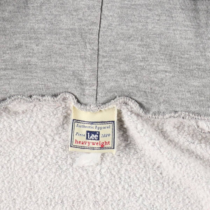90s-00'S Lee Back Print Full-Zip Sweatshirt Hoodie, Women's Size M (Equivalent), Vintage unclear gray type Vintage Second Hand