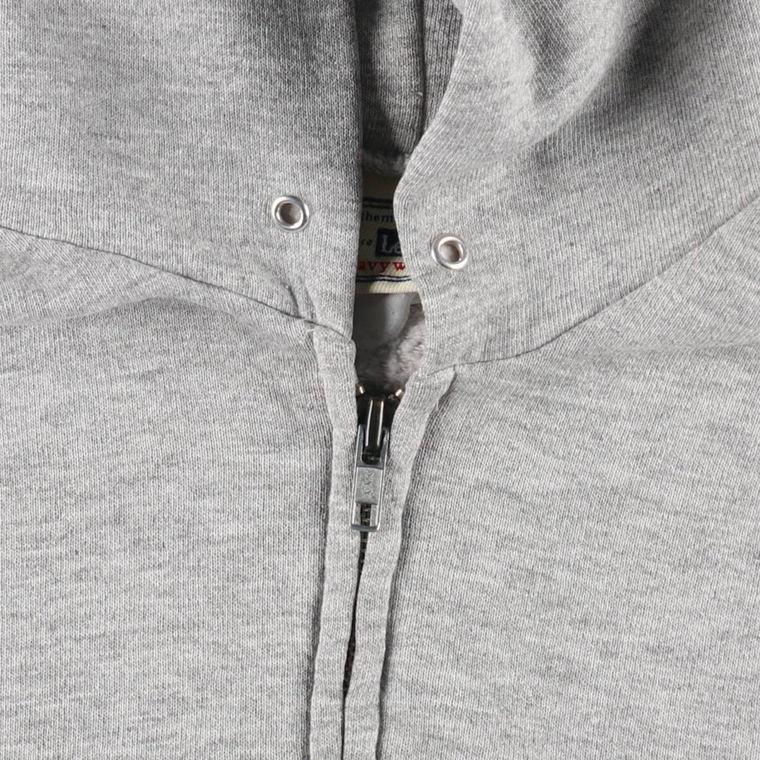 90s-00'S Lee Back Print Full-Zip Sweatshirt Hoodie, Women's Size M (Equivalent), Vintage unclear gray type Vintage Second Hand