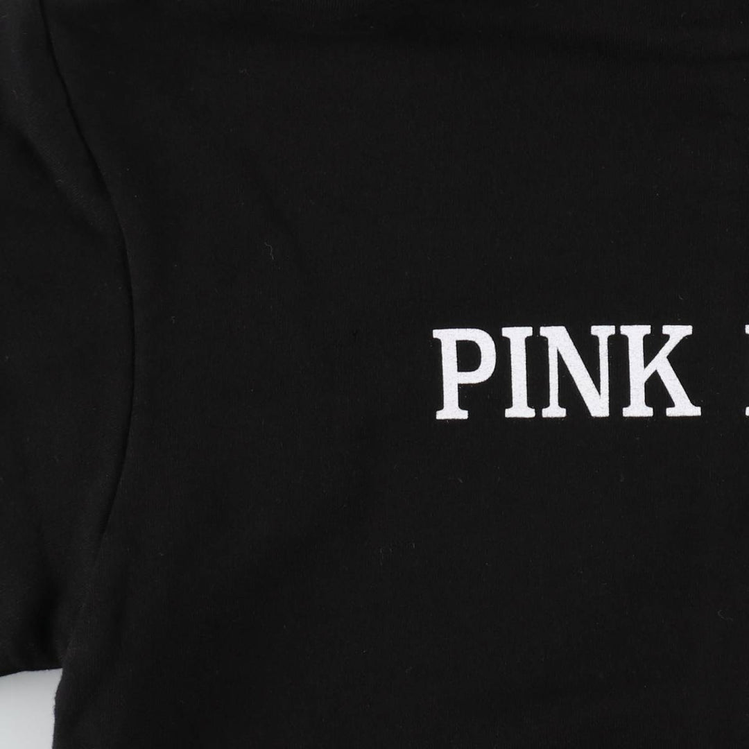 ROCK YEAR PINK FLOYD Pink Floyd Band Sweat Full-Zip Hoodie, Women's Size M (approx.) cotton black type Vintage Second Hand