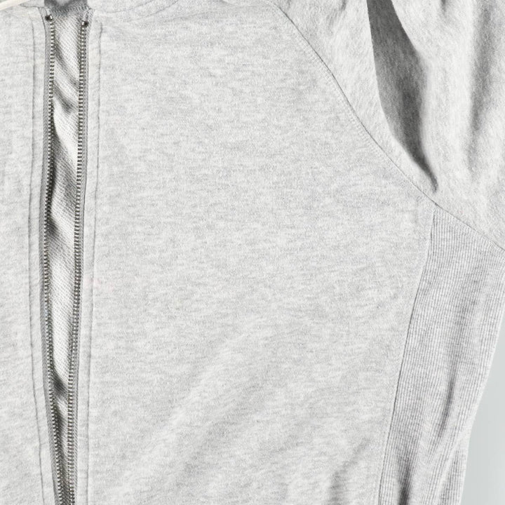 Champion AUTHENTIC ATHLETICWEAR Full-Zip Sweatshirt Hoodie, Women's Size L (approx.) cotton gray type Vintage Second Hand