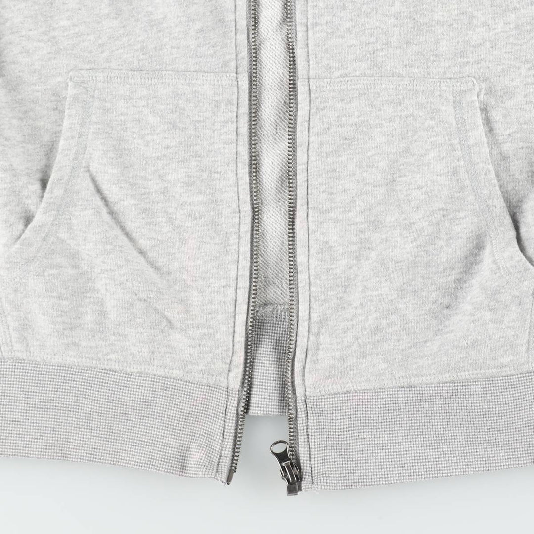 Champion AUTHENTIC ATHLETICWEAR Full-Zip Sweatshirt Hoodie, Women's Size L (approx.) cotton gray type Vintage Second Hand