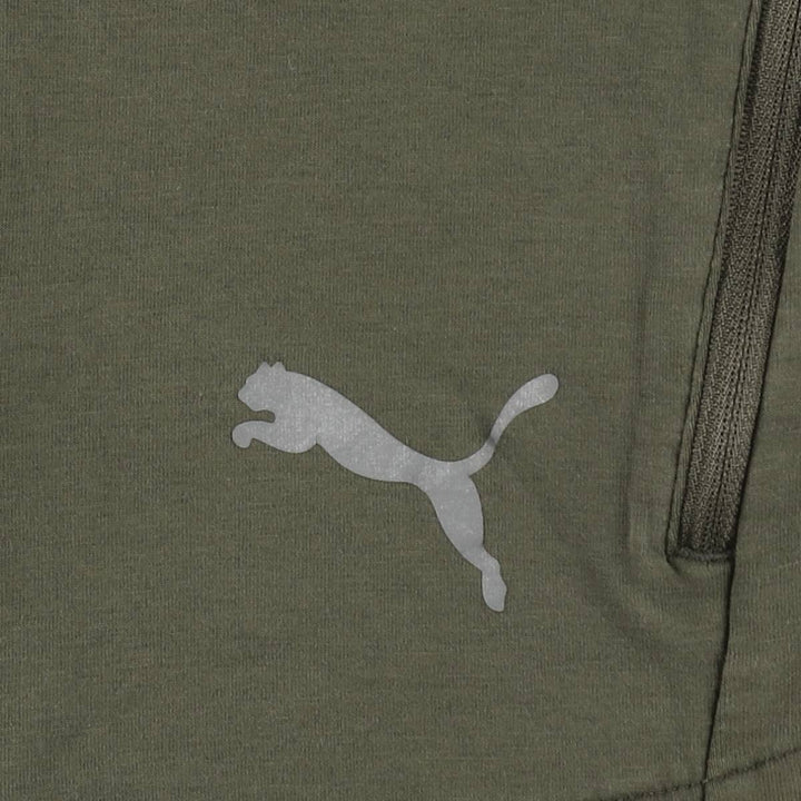 PUMA Sweat Full Zip Hoodie, Women's Size M unclear Khaki type Vintage Second Hand