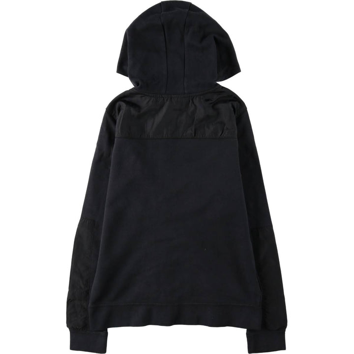 Nike Sweat Full Zip Hoodie, Women's Size M cotton black type Vintage Second Hand