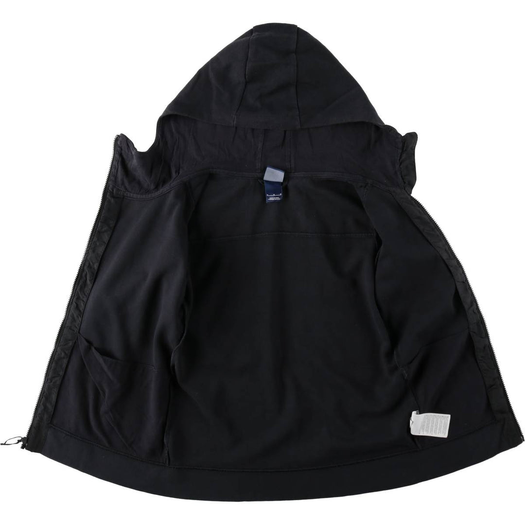 Nike Sweat Full Zip Hoodie, Women's Size M cotton black type Vintage Second Hand