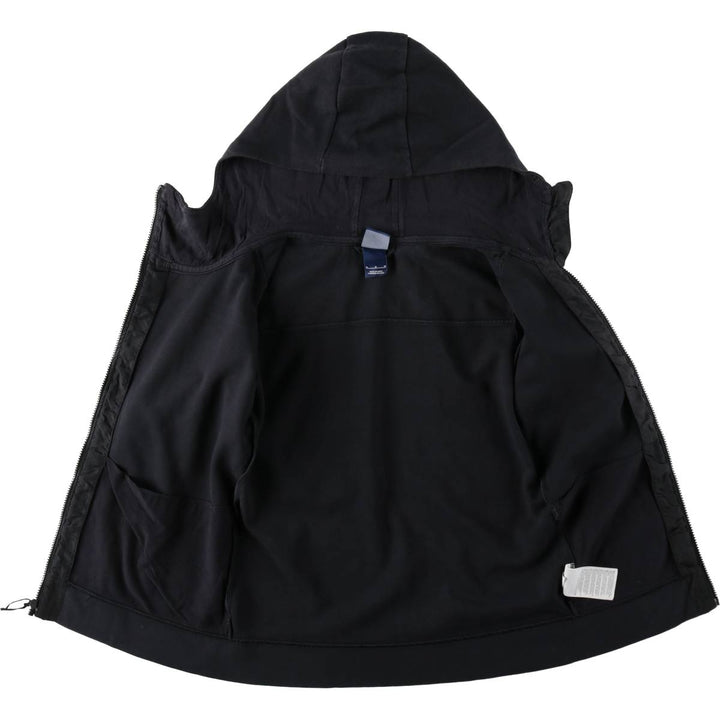 Nike Sweat Full Zip Hoodie, Women's Size M cotton black type Vintage Second Hand