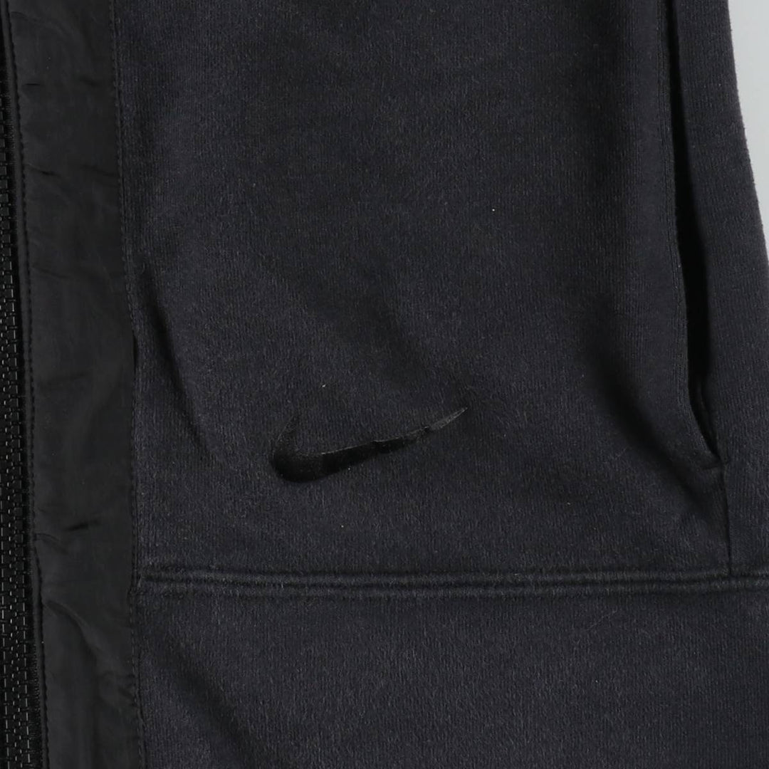 Nike Sweat Full Zip Hoodie, Women's Size M cotton black type Vintage Second Hand