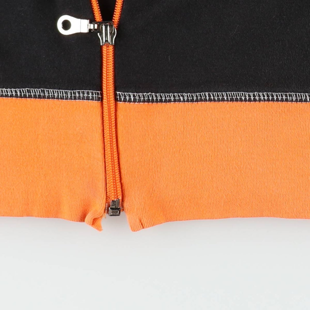 2000'S Harley-Davidson Sweat Full-Zip Hoodie, Women's Size S (approx.) cotton black type Vintage Second Hand