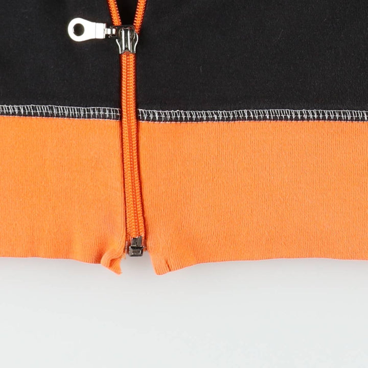 2000'S Harley-Davidson Sweat Full-Zip Hoodie, Women's Size S (approx.) cotton black type Vintage Second Hand