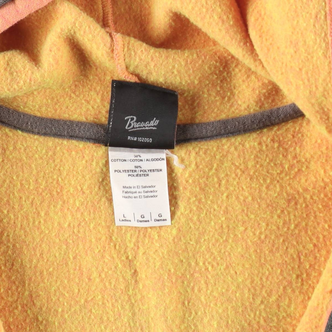 Harley-Davidson Rhinestone Full-Zip Hoodie, Women's, Size L cotton orange type Vintage Second Hand