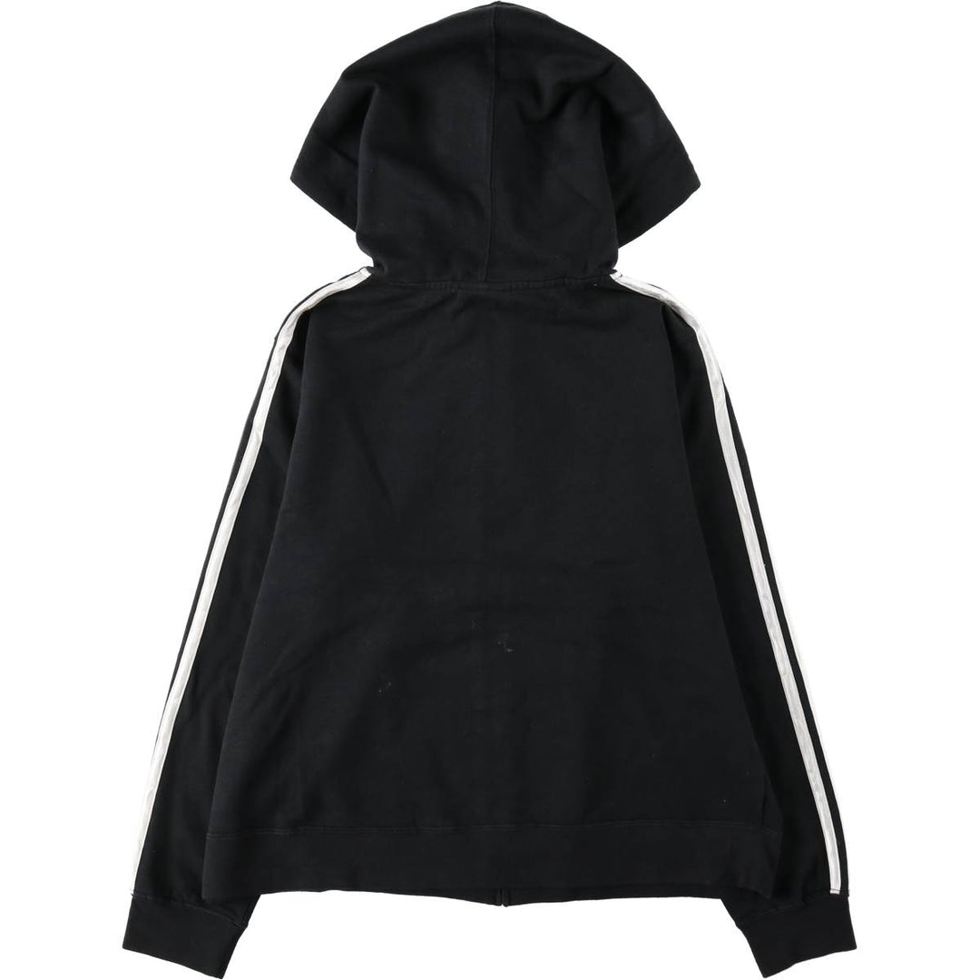2000'S Harley-Davidson Sweatshirt Full-Zip Hoodie, Women's Size L (approx.) cotton black type Vintage Second Hand