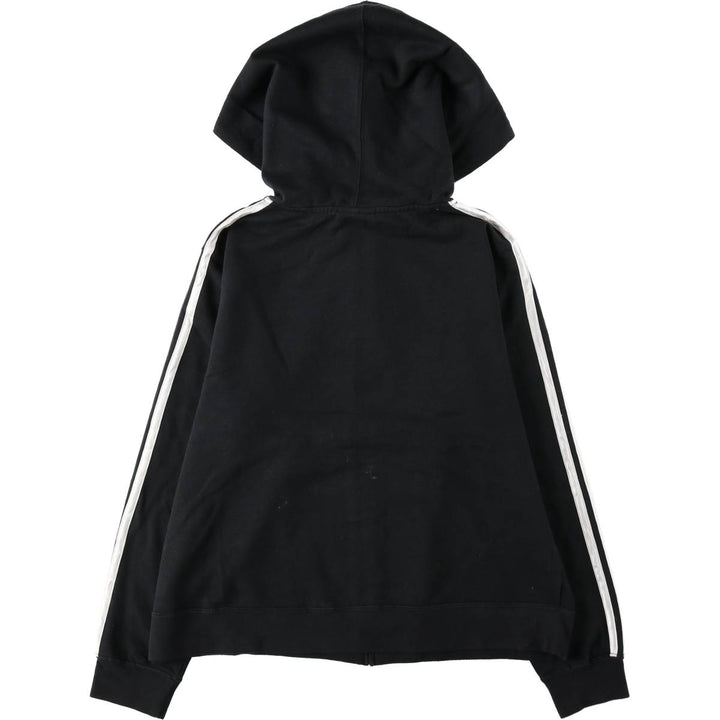 2000'S Harley-Davidson Sweatshirt Full-Zip Hoodie, Women's Size L (approx.) cotton black type Vintage Second Hand