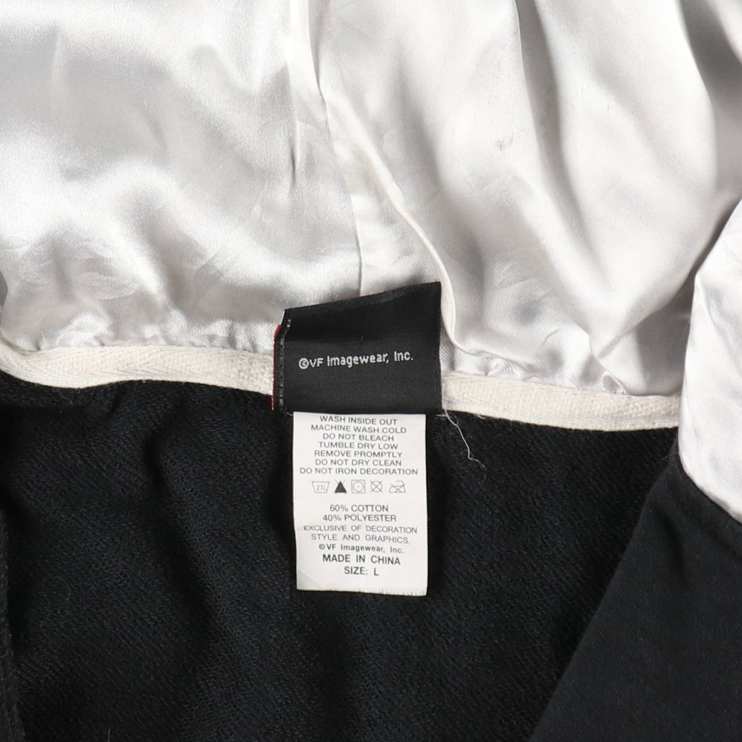 2000'S Harley-Davidson Sweatshirt Full-Zip Hoodie, Women's Size L (approx.) cotton black type Vintage Second Hand