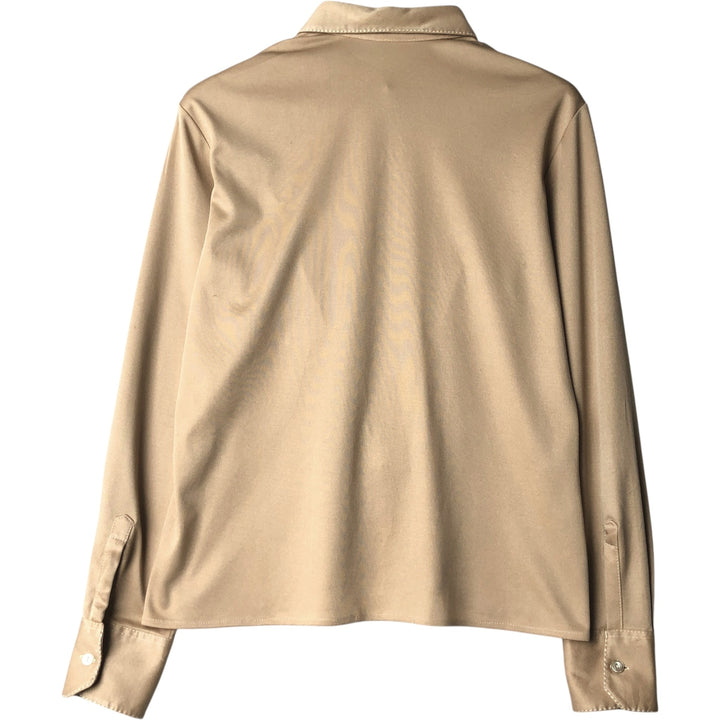 Arma long-sleeved boxy shirt, women's size M equivalent, vintage. unclear Beige type Vintage Second Hand