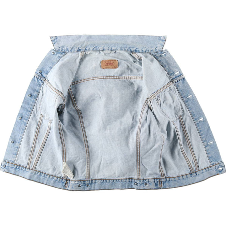 1990'S Levi's 70590-0482 Denim Jacket (Women's Size M equivalent) Vintage cotton blue type Vintage Second Hand