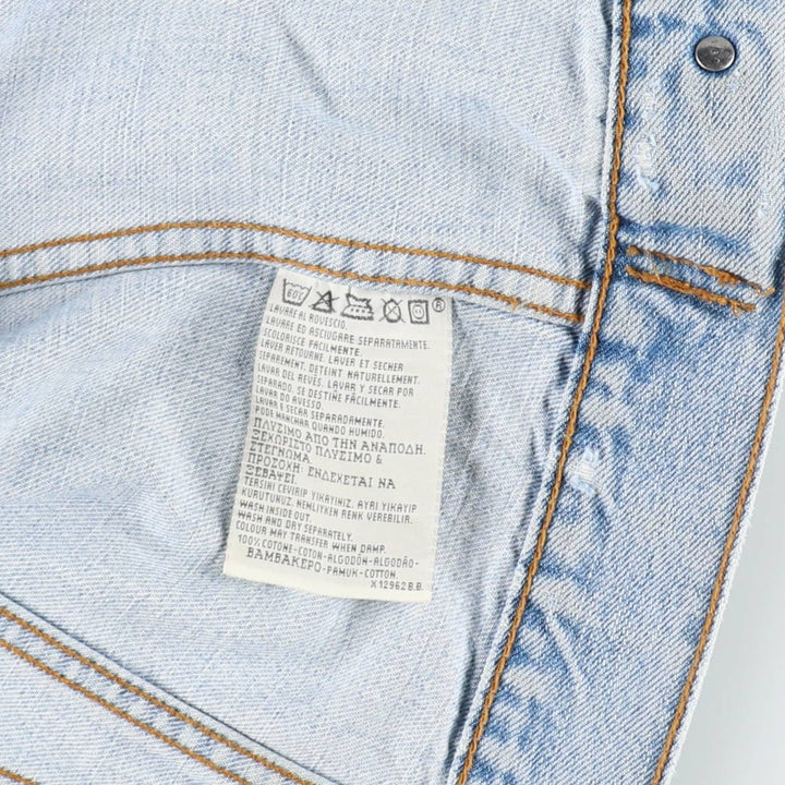 1990'S Levi's 70590-0482 Denim Jacket (Women's Size M equivalent) Vintage cotton blue type Vintage Second Hand