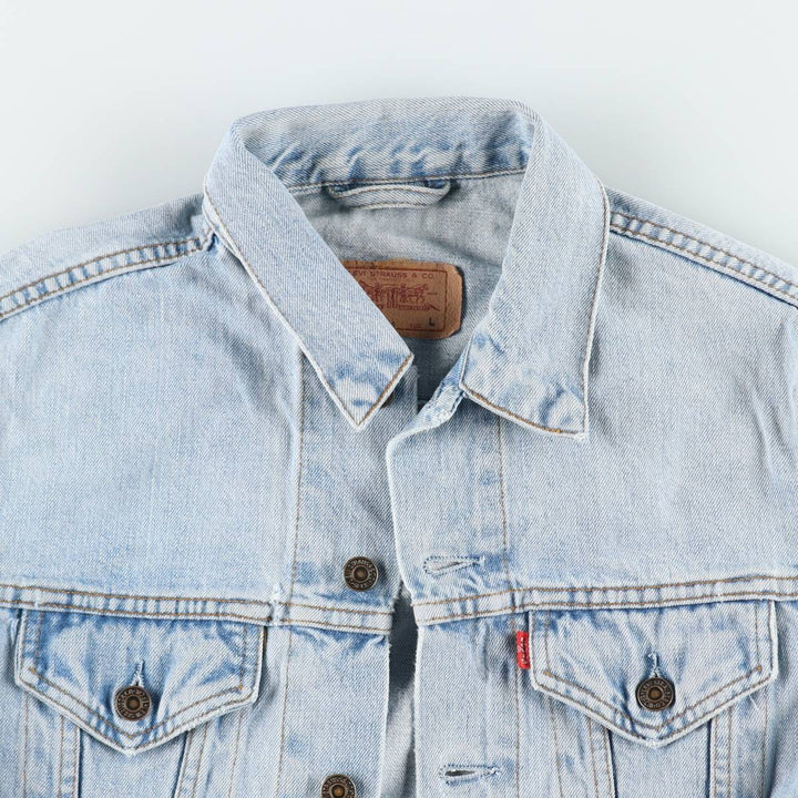 1990'S Levi's 70590-0482 Denim Jacket (Women's Size M equivalent) Vintage cotton blue type Vintage Second Hand