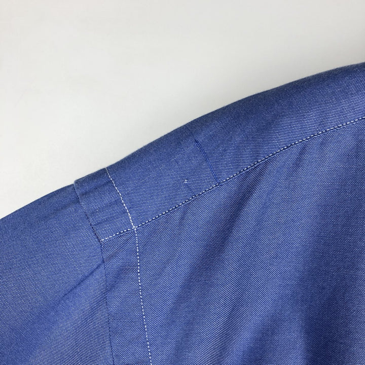 Ralph Lauren Classic Fit Long Sleeve Button Down Shirt Men's XL cotton blue type Vintage Second Hand