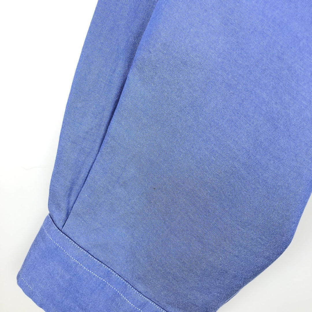 Ralph Lauren Classic Fit Long Sleeve Button Down Shirt Men's XL cotton blue type Vintage Second Hand