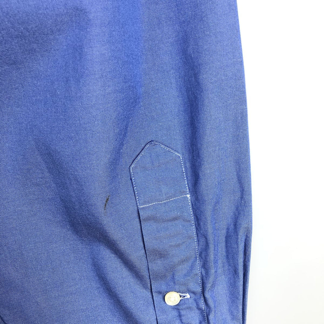 Ralph Lauren Classic Fit Long Sleeve Button Down Shirt Men's XL cotton blue type Vintage Second Hand