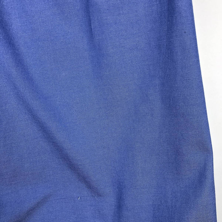 Ralph Lauren Classic Fit Long Sleeve Button Down Shirt Men's XL cotton blue type Vintage Second Hand