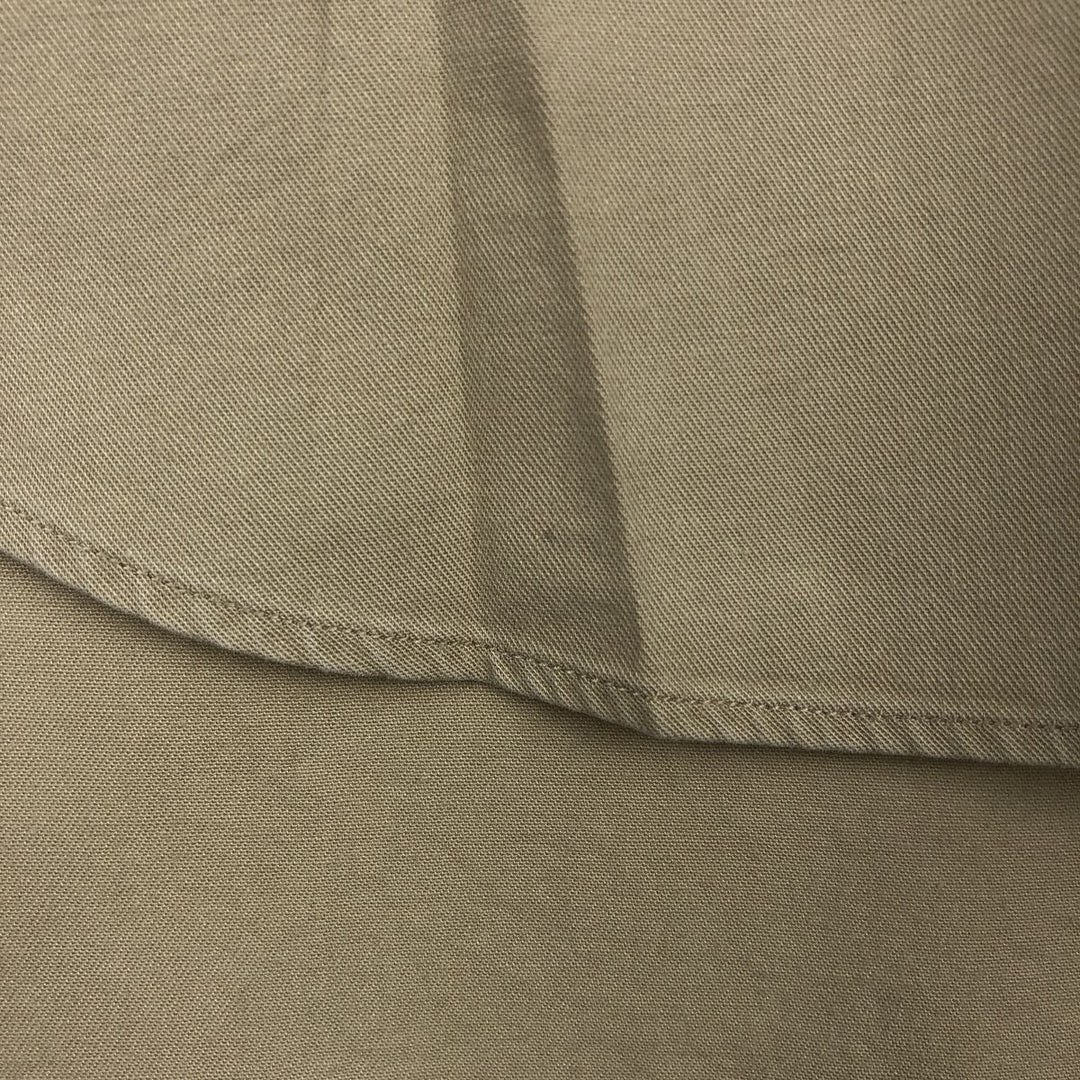 Ralph Lauren long sleeve button down shirt, men's XL size cotton Beige type Vintage Second Hand