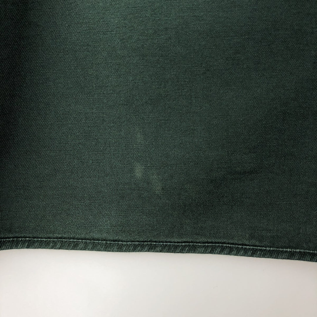 Ralph Lauren BLAKE long sleeve button down shirt, men's size XXL cotton Green type dark green Vintage Second Hand
