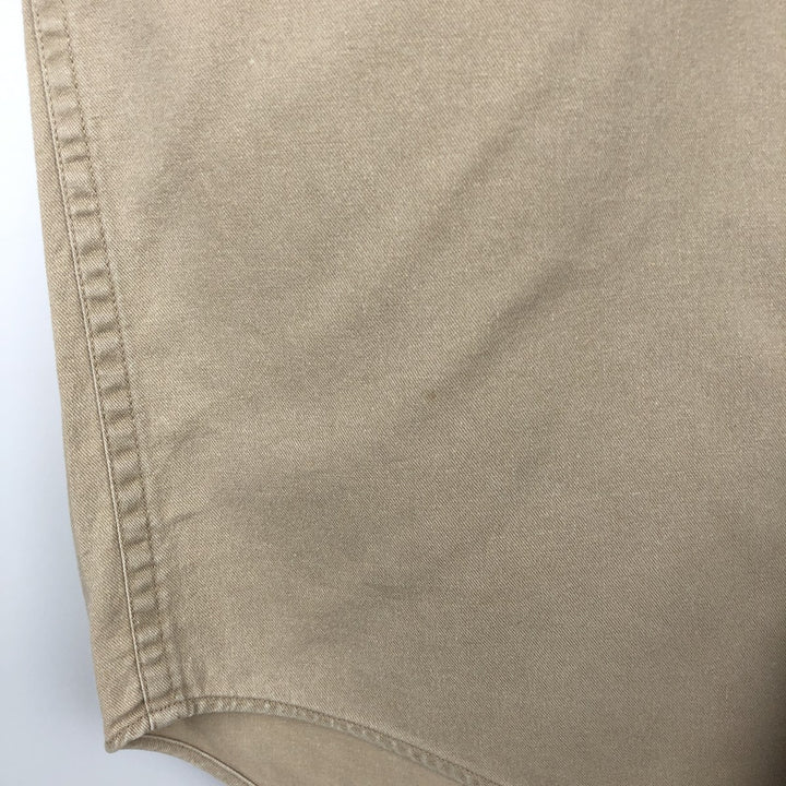 Ralph Lauren BLAIRE long sleeve button down shirt, men's size M cotton Beige type Vintage Second Hand