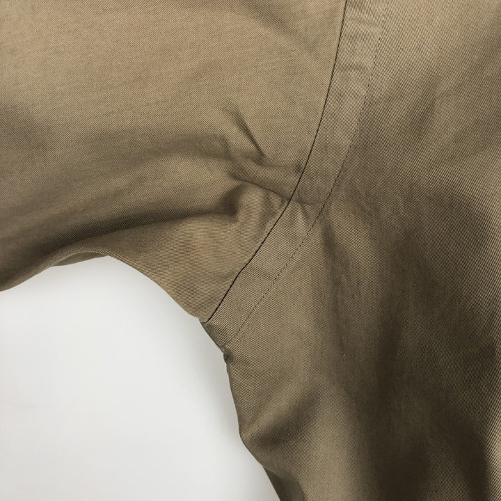 Ralph Lauren YARMOUTH long sleeve button down shirt, men's size M cotton Khaki type Vintage Second Hand