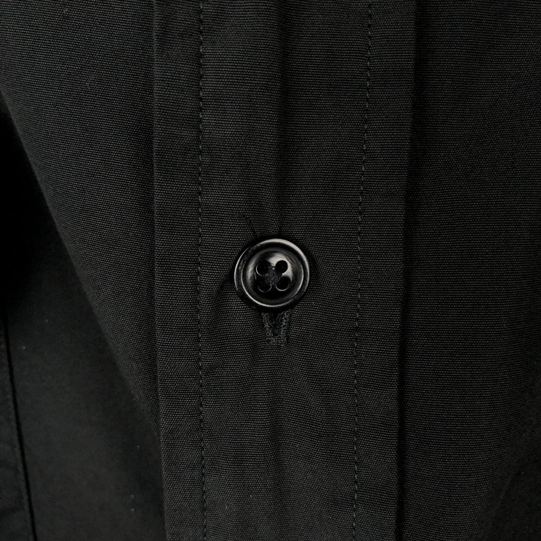 Ralph Lauren POLO by Ralph Lauren long sleeve cotton shirt, men's XL size cotton black type Vintage Second Hand