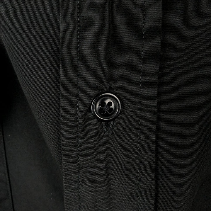 Ralph Lauren POLO by Ralph Lauren long sleeve cotton shirt, men's XL size cotton black type Vintage Second Hand